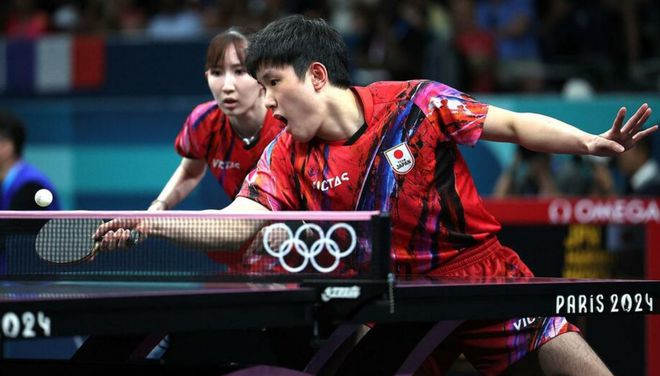 奥运乒乓球爆大冷！日本组合首轮出局国乒狂轰4-0混双8强诞生(图3)