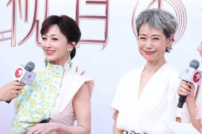 九游娱乐：70岁“少女”赵雅芝和61岁白发叶童再次同框！观众会买谁的账？(图12)