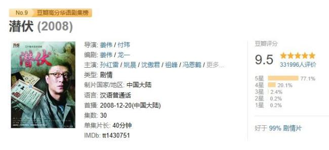 九游娱乐文化：《潜伏》将拍电影版经典再现荧幕(图2)