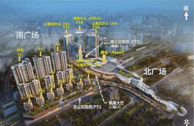 闵行莘庄地铁口TODTOWN天荟悦麟「整栋纯居住大平层公寓」(图4)