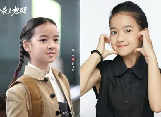 《延禧》皇帝男星11岁女儿超正！出道1年已演过3夯剧深邃五官飘仙气(图2)