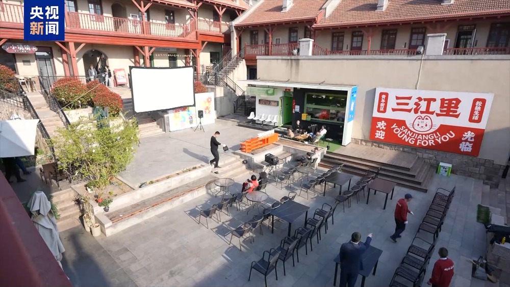主播遇见电影丨露天电影邂逅市民光影梦(图11)