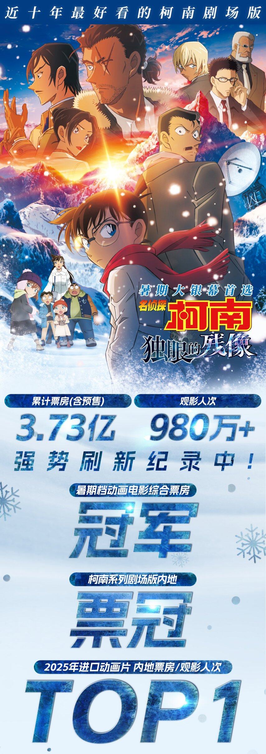 近十年系列最佳：电影《名侦探柯南：独眼的