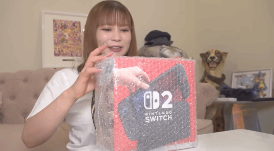 中川翔子发Switch2开箱被质疑：一眼