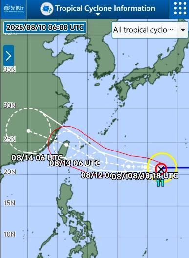强度尚维持！台风“杨柳”存在对我“两连登