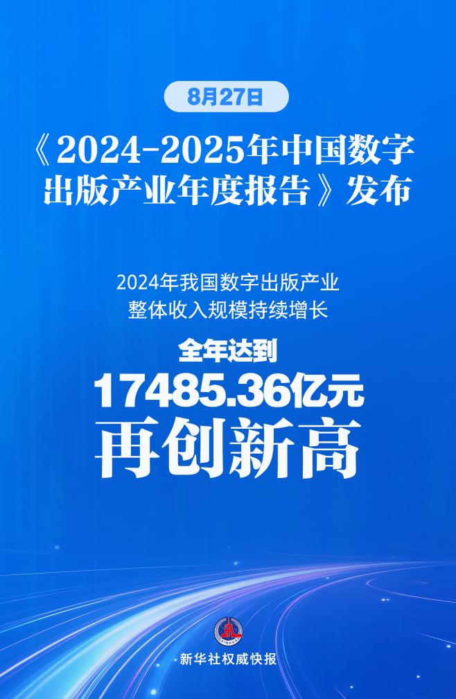 新华鲜报丨“数”读魅力！我国数字出版产业