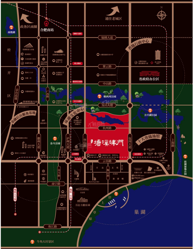 合肥滨湖区房价一览表-滨湖区优质楼盘-在