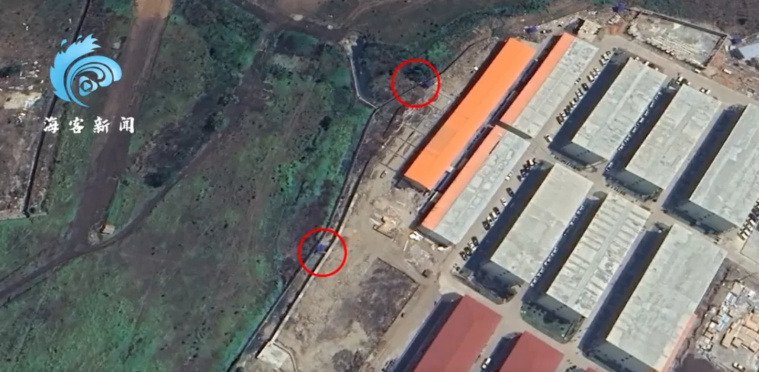 九游娱乐：卫星探秘缅甸妙瓦底：KK园区两年扩大3倍9月仍在扩建豪车比比皆是每隔一段距离都有武装人员站岗；附近类似园区仍在不断扩建蔓延(图8)